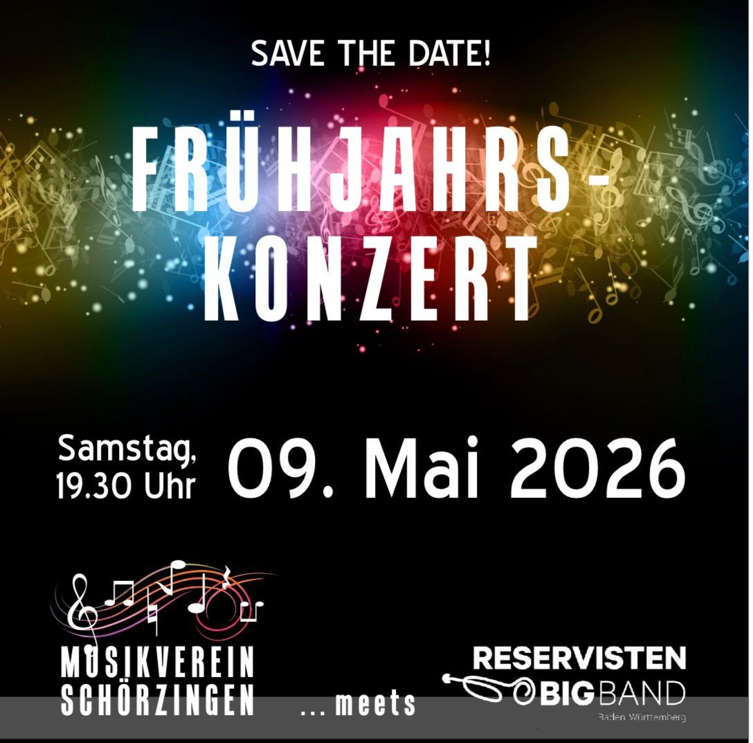 Konzert 2026 - Save the date